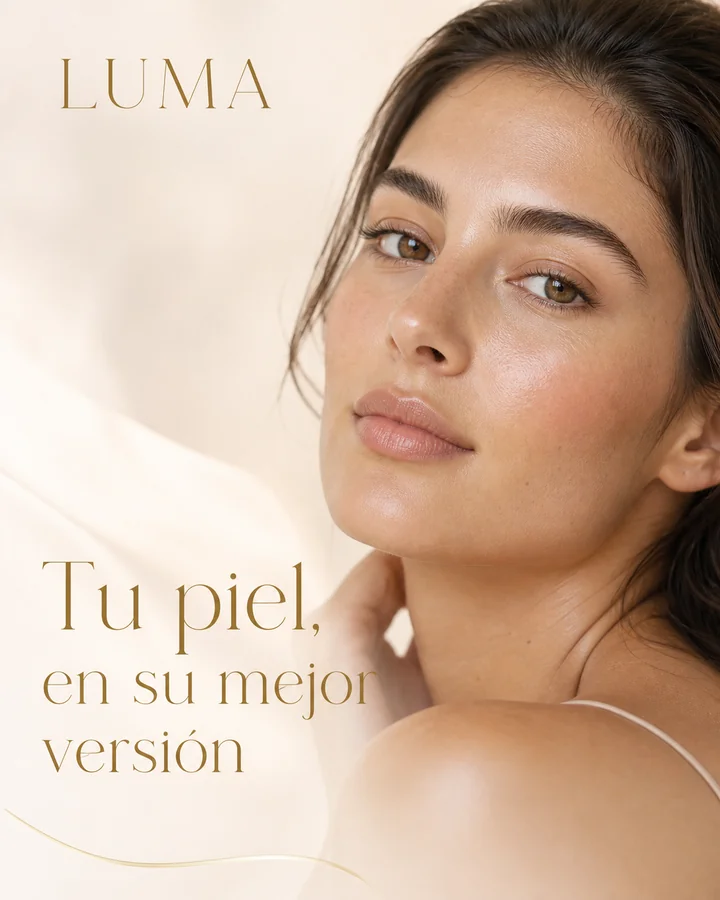 Pieza de Instagram para LUMA estética